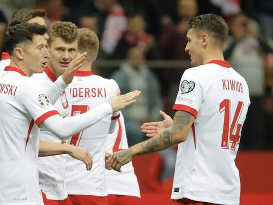 Imagem do artigo:Lewandowski não marca, mas Polônia goleia Estônia e fica a um passo da Eurocopa