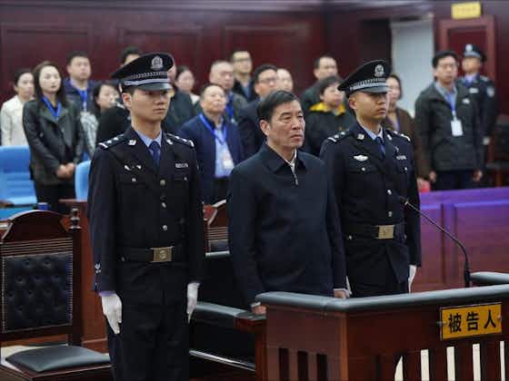 Imagem do artigo:Ex-presidente da Associação Chinesa de Futebol é condenado à prisão perpétua