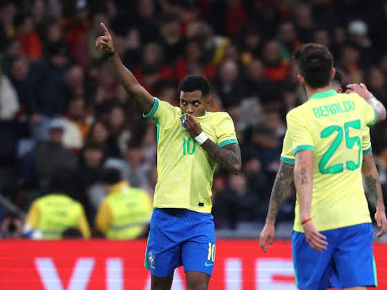 Imagem do artigo:Rodrygo critica arbitragem após empate do Brasil com a Espanha: “Foi feio”