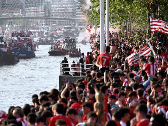 Imagem do artigo:Athletic Bilbao reúne multidão em desfile de barcos para festejar título da Copa do Rei