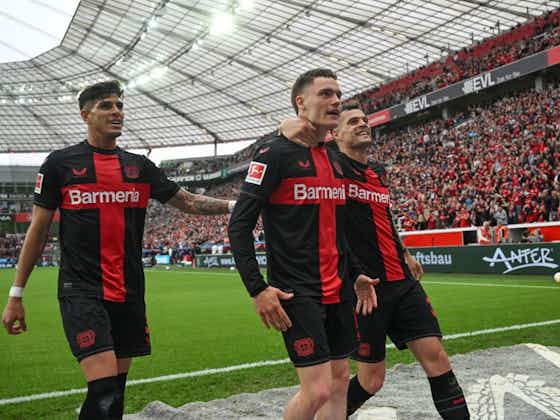 Imagem do artigo:Bayer Leverkusen goleia o Werder Bremen e fatura título inédito do Campeonato Alemão