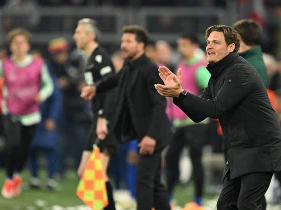 Imagem do artigo:Edin Terzic, técnico do Borussia Dortmund, exalta classificação na Champions: “Não perdemos a fé”