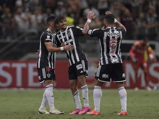 Imagem do artigo:Atlético-MG sofre no 2ºT, mas vence Peñarol e segue 100% na Libertadores