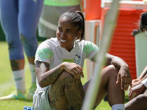 Imagem do artigo:Atacante Chú Santos anuncia saída do time feminino do Palmeiras após fim de contrato