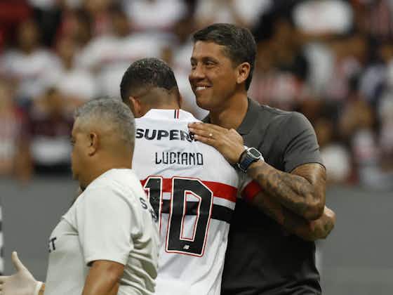 Imagem do artigo:Técnico do São Paulo evita lamentar ausência de Calleri contra o Palmeiras, mas admite: “Perda grande”