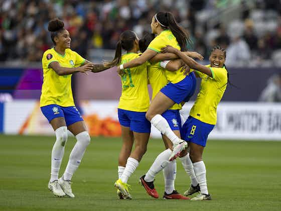 Imagem do artigo:Seleção Brasileira feminina volta ao top-10 no ranking da FIFA