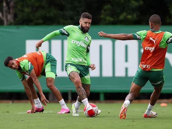 Imagem do artigo:Abel comanda treino de ataque contra defesa, e Palmeiras segue preparação para semi do Paulista