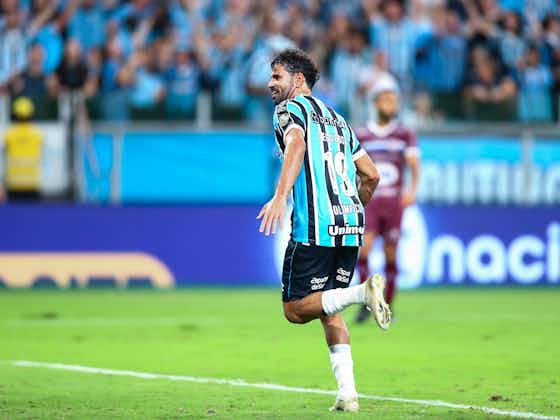 Imagem do artigo:Diego Costa se adapta rápido e tem bom desempenho pelo Grêmio; veja números