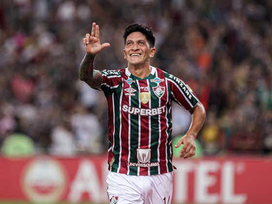 Imagem do artigo:Cano exalta retorno aos jogos do Fluminense com gol na Libertadores