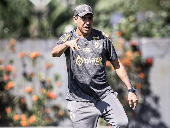 Imagem do artigo:Com treino tático e de bola parada, Santos intensifica preparação para Série B