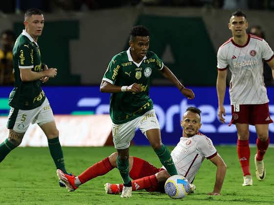 Imagem do artigo:Ganhando espaço, Estêvão vive maior sequência de jogos pelo Palmeiras desde que subiu ao profissional