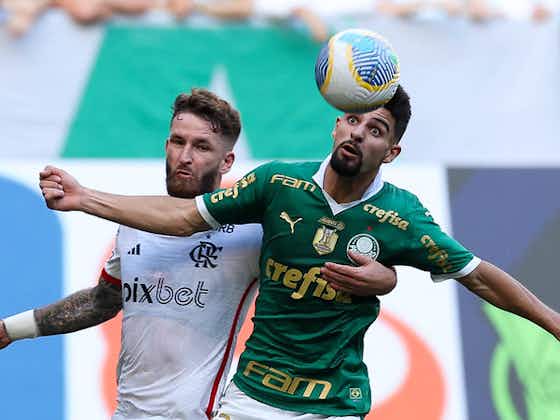 Imagem do artigo:Em jogo truncado, Palmeiras e Flamengo só empatam no Allianz pelo Brasileirão