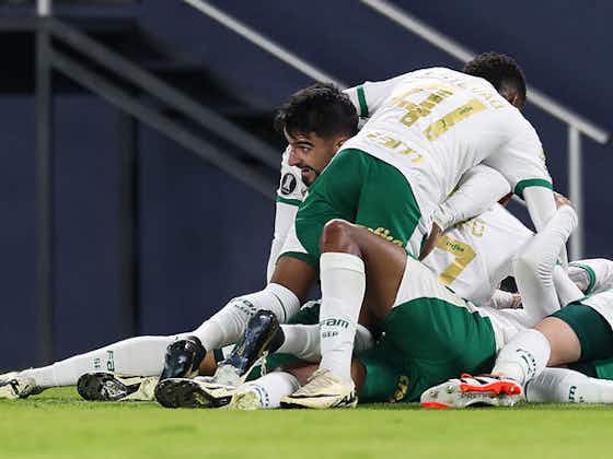 Imagem do artigo:Palmeiras ficou apenas 12% à frente dos placares na Libertadores-2024