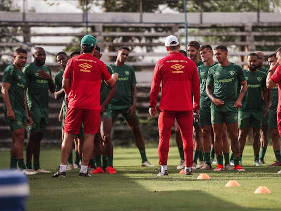 Imagem do artigo:Fluminense encerra preparação para encarar o Cerro Porteño pela Libertadores