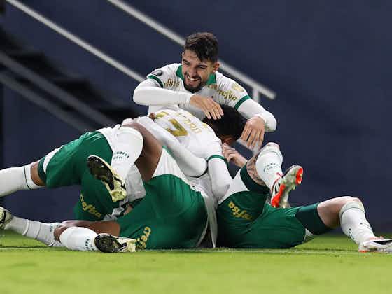 Imagem do artigo:Time da virada! Jogadores do Palmeiras festejam vitória no vestiário; assista ao vídeo