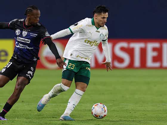 Imagem do artigo:Raphael Veiga reconhece “momento de dificuldade” no Palmeiras e parabeniza Luis Guilherme por gol