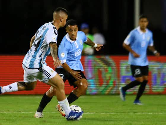 Imagem do artigo:Argentina empata com o Uruguai e garante liderança do grupo no Pré-Olímpico