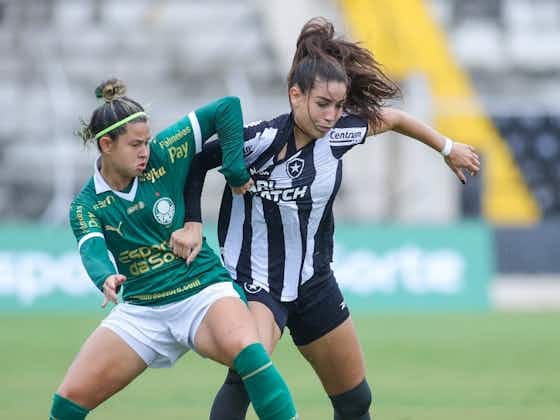 Imagem do artigo:Palmeiras sofre contra o Botafogo e perde a primeira pelo Brasileiro feminino
