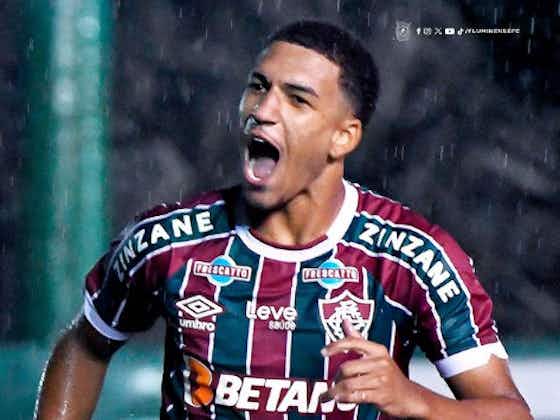 Imagem do artigo:Fluminense renova contrato com o atacante Kauã Elias até o fim de 2029