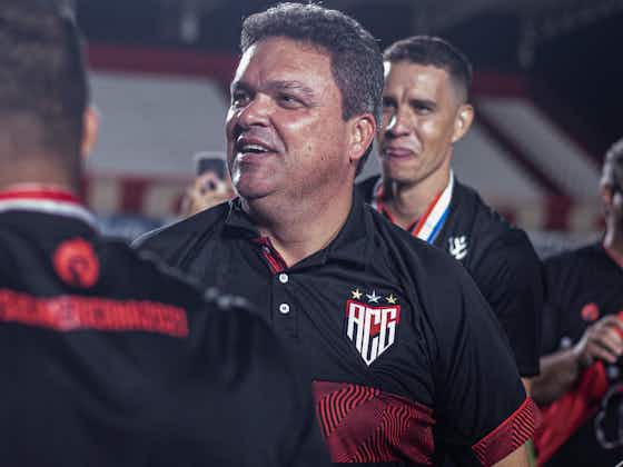 Imagem do artigo:Presidente do Atlético-GO critica arbitragem de jogo contra o Flamengo: “Árbitro juvenil”