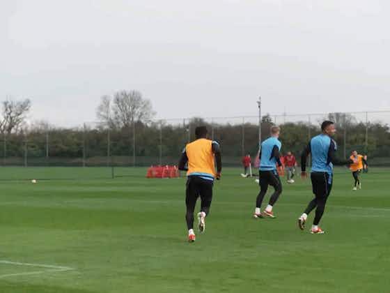 Imagem do artigo:Gabriel Jesus mostra suas habilidades no treino do Arsenal; confira os lances