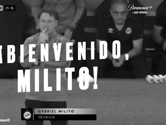 Imagem do artigo:Gabriel Milito é o novo treinador do Atlético-MG