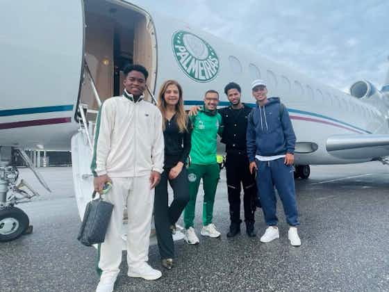 Imagem do artigo:Trio de convocados do Palmeiras chega ao Brasil após amistosos