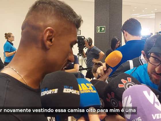 Imagem do artigo:Paulinho comenta renovação e retorno com a camisa 8 do Corinthians
