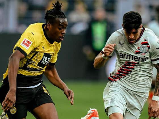 Imagem do artigo:Bayer Leverkusen arranca empate contra o Dortmund no último minuto e mantém sonho de campanha invicta