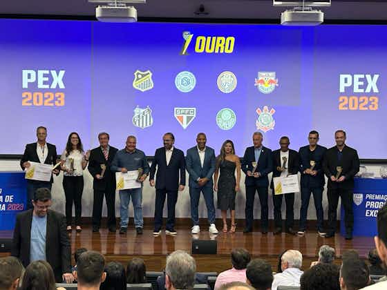 Imagem do artigo:Corinthians, Palmeiras, Santos e São Paulo têm gestões premiadas pela FPF e ganham R$ 80 mil
