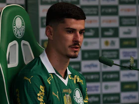 Imagem do artigo:Rômulo diz que pode atuar em diferentes posições e destaca “grande expectativa” para estreia no Palmeiras