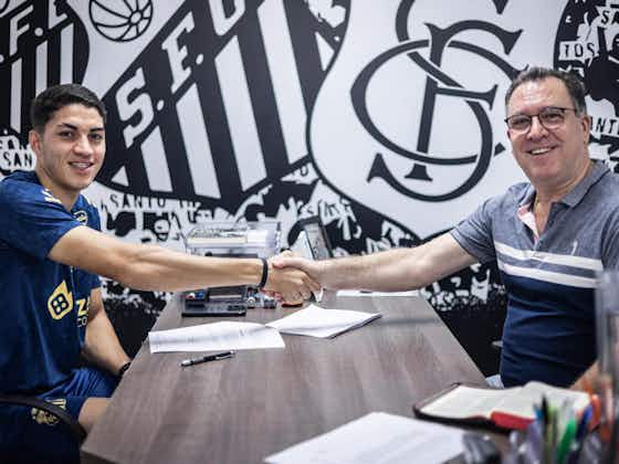 Imagem do artigo:Santos renova contrato de Jair até o final de 2026