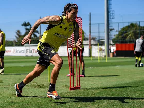 Imagem do artigo:Flamengo realiza treino específico com jogadores que não viajaram à Bolívia