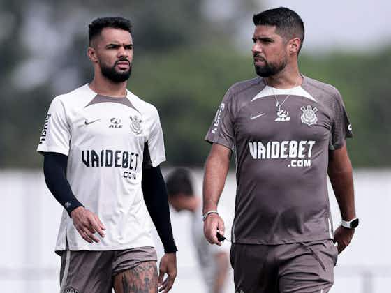 Imagem do artigo:Com dúvidas, Corinthians faz treino tático a dois dias do jogo contra o Fluminense