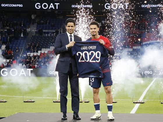 Imagem do artigo:Paris Saint-Germain anuncia renovação contratual com joia de 18 anos