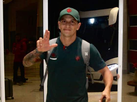Imagem do artigo:Delegação do Fluminense desembarca em Salvador para jogo contra o Bahia