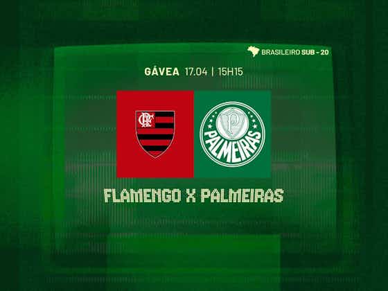 Imagem do artigo:Flamengo x Palmeiras: veja informações e onde assistir ao jogo do Brasileirão sub-20