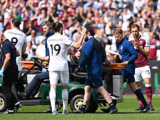 Imagem do artigo:West Ham e Burnley empatam em jogo marcado por grave lesão