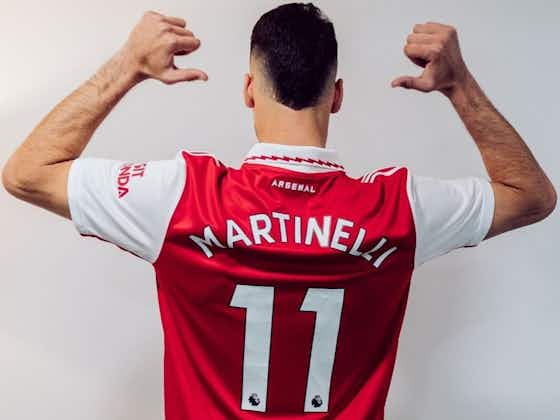 Imagem do artigo:Convocado à Seleção Brasileira, Gabriel Martinelli assume a camisa 11 do Arsenal