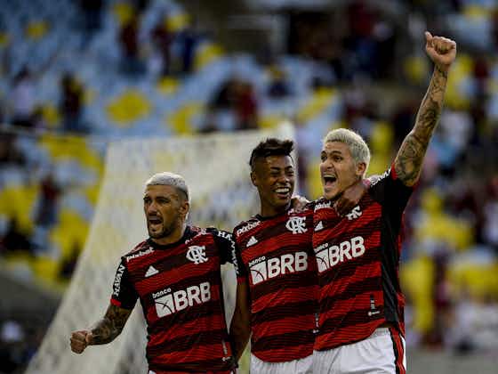 Imagem do artigo:Flamengo bate o Goiás, alivia a pressão e volta a vencer no Brasileirão