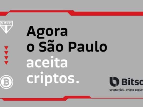 Imagem do artigo:São Paulo se torna 1º clube brasileiro a aceitar criptomoedas como pagamento de ingressos