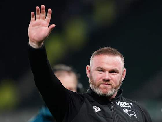 Imagem do artigo:Wayne Rooney pede demissão e deixa o comando do Derby County