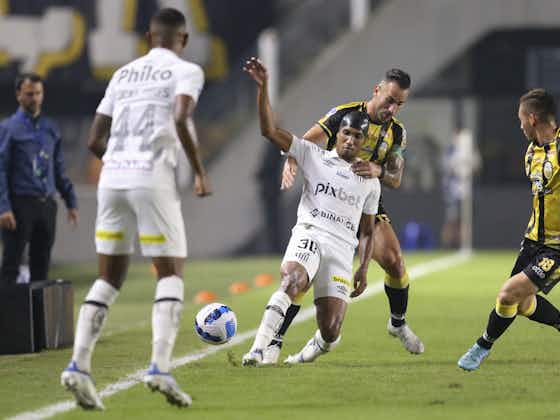 Imagem do artigo:Santos perde para o Deportivo Táchira nos pênaltis e é eliminado da Sul-Americana