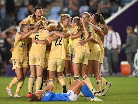 Imagem do artigo:Bélgica vence Itália e garante última vaga nas quartas da Eurocopa feminina