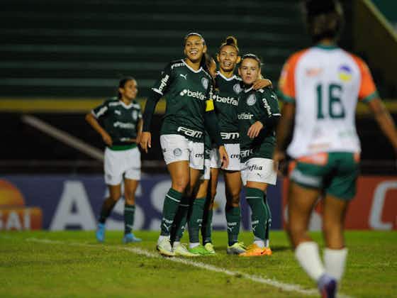 Imagem do artigo:Palmeiras estreia com goleada no Campeonato Paulista Feminino