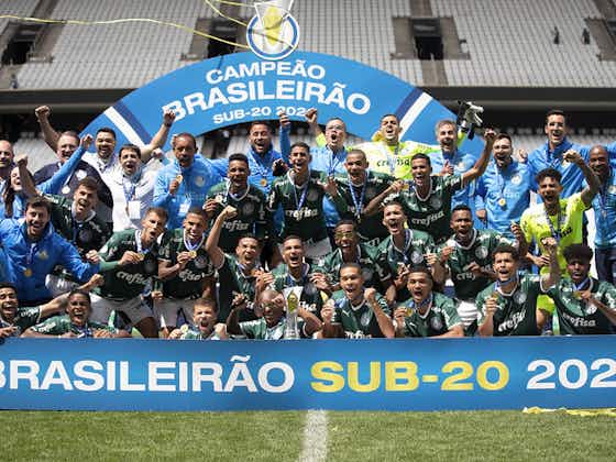 Imagem do artigo:Jogadores do Palmeiras provocam Corinthians após título sub-20 em Itaquera: “Apanha na base e no profissional”