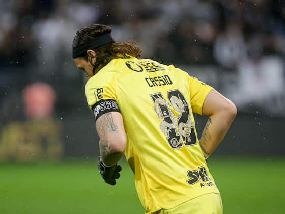 Imagem do artigo:Cássio lamenta gol sofrido pelo Corinthians, mas ressalta busca pela vitória: “Saldo positivo”