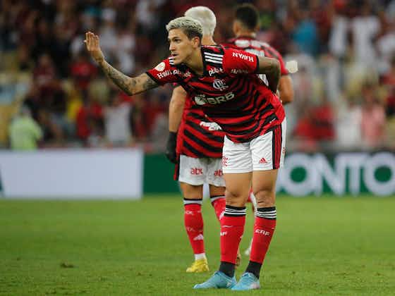 Imagem do artigo:​​​​​​​Pedro brinca com hat-trick “relâmpago” e enaltece vitória do Flamengo no Brasileiro