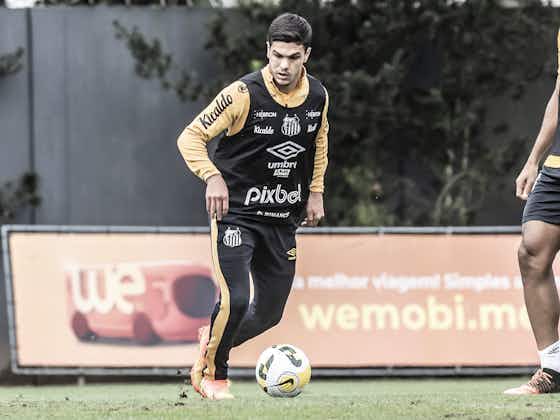 Imagem do artigo:Rodrigo Fernández deve voltar a ser titular pelo Santos contra Atlético-MG