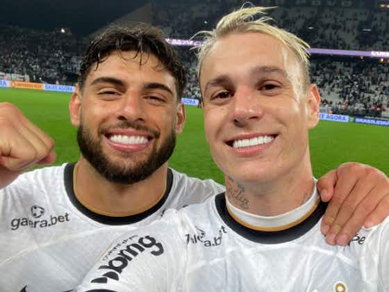 Imagem do artigo:On fire! Guedes e Yuri participaram de 88% dos gols do Corinthians nos últimos 11 jogos